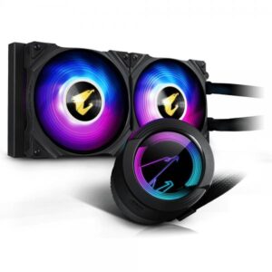 AORUS WATERFORCE 240mm, raffreddamento ad acqua black