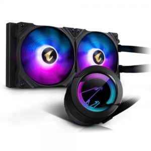 AORUS WATERFORCE 280mm, raffreddamento ad acqua black