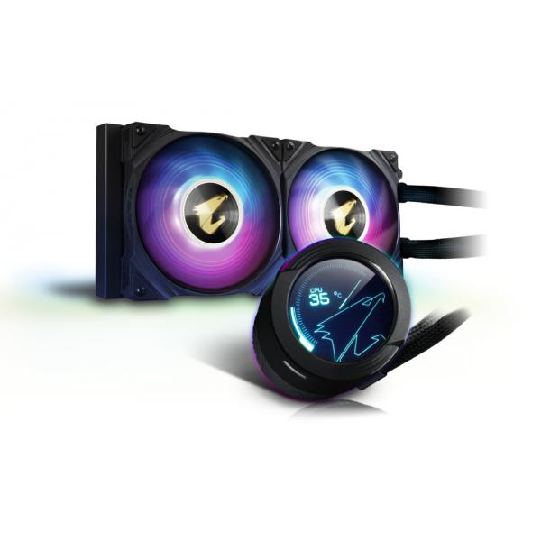 AORUS WATERFORCE X 240mm, raffreddamento ad acqua black