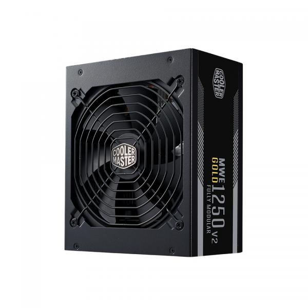 MWE 1250 V2 Black, PC-Netzteil nero , 1x 12-Pin High Power GPU, 3x PCIe, Kabelmanagement, 1250 Watt