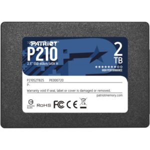 P210 2 TB, SSD black , SATA 6 Gb/s, 2,5"