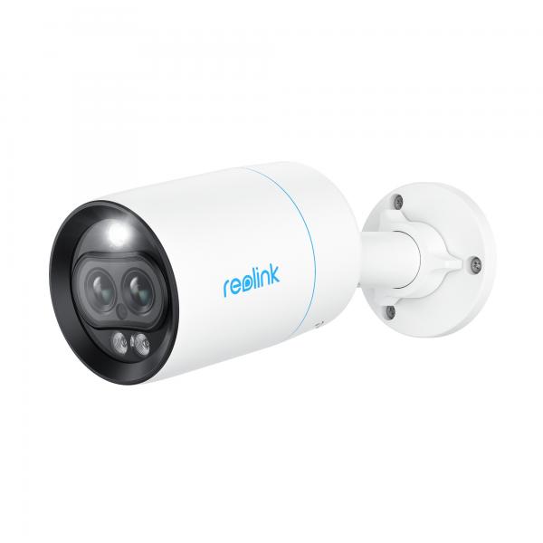 P330M, telecamera di sicurezza  white / black , PoE, Dual-Obbiettivi