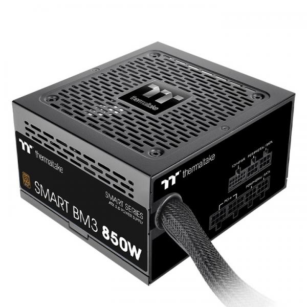 SMART BM3 850W, alimentatore per pc  black , 1x 12VHPWR, 4x PCIe, Cavo-Management, 850 Watt