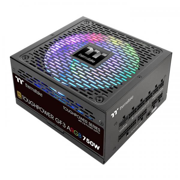 Toughpower GF3 ARGB 750W Gold, alimentatore per pc  black , 5x PCIe, Cavo-Management, 750 Watt