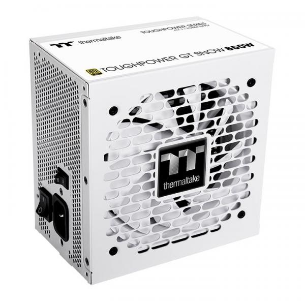 Toughpower GT Snow 850W,  alimentatore per pc bianco , 1x 12-Pin High Power GPU, 4x PCIe, Kabelmanagement, 850 Watt