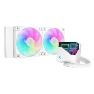 LT240 WH ARGB, raffreddamento ad acqua bianco