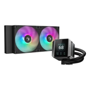 MYSTIQUE 240 ARGB, raffreddamento ad acqua nero