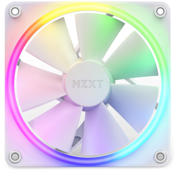 F120 RGB-Dreierpack 120x120x26, ventola del case white , 3er Pack inkl. RGB & Fan Controller
