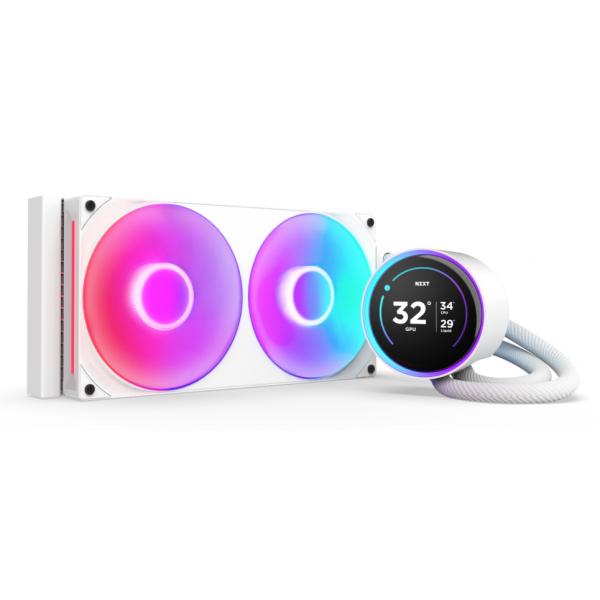 Kraken Elite 280 RGB 280 mm, Raffreddamento ad acqua bianco