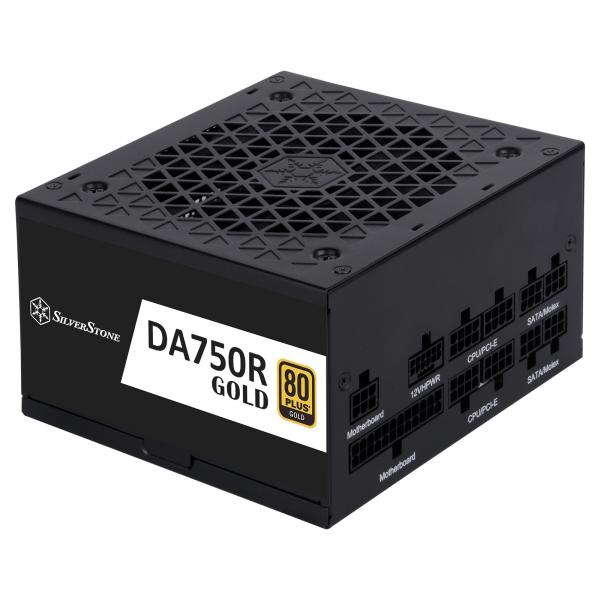 SST-DA750R-GM 750W, alimentatore per pc  black , 1x 12VHPWR, 4x PCIe, Cavo-Management, 750 Watt