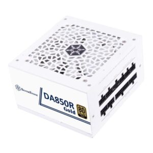 SST-DA850R-GMA-WWW, alimentatore per pc  white , 1x 12-Pin ATX3.0, 4x PCIe, Cavo-Management, 850 Watt