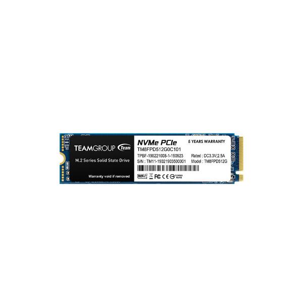 SSD Teamgroup 512GB MP33 Pro PCIe M.2 TM8FPD512G0C101 PCIe 3.0 x4 NVME