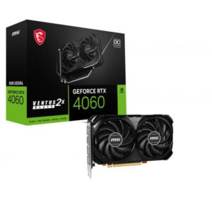 VGA MSI GeForce? RTX 4060 8GB VENTUS 2X BLACK OC