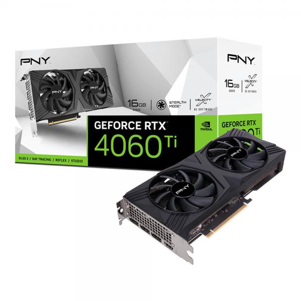 VGA PNY GeForce? RTX 4060 TI 16GB Verto