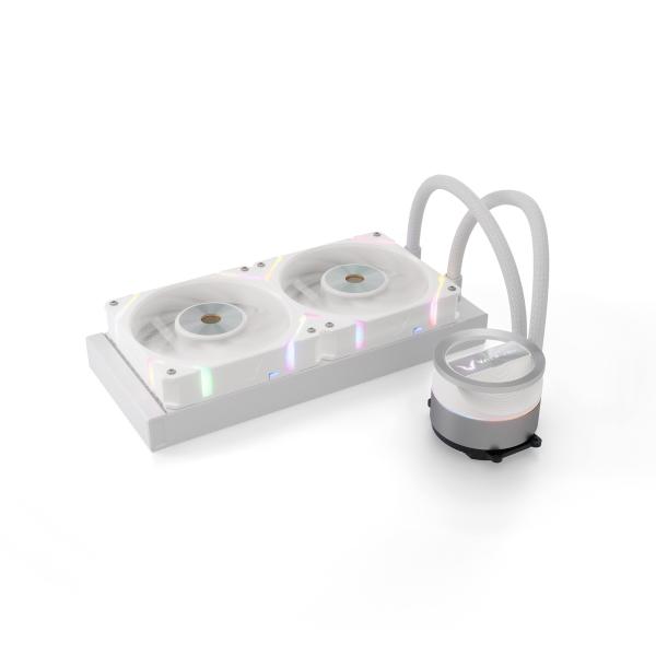 Dragonfang 240 ARGB, Raffreddamento ad acqua bianco