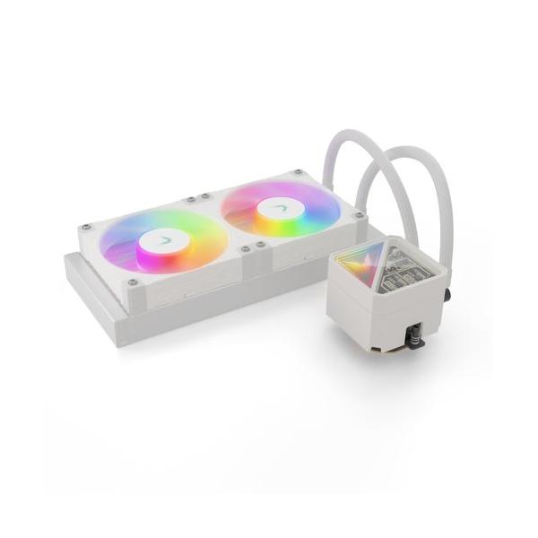 V240 Lite ARGB, raffreddamento ad acqua bianco