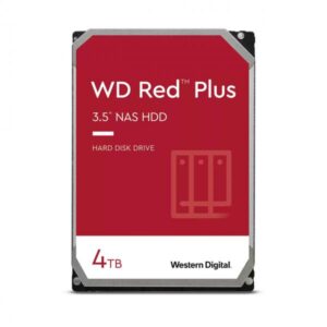 Red Plus HDD x Nas 4 TBSATA 6 Gb/s, 3,5", 24/7