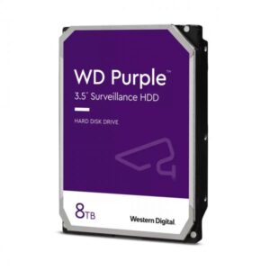 Purple 8 TB, hdd sata 6 Gb/s, 3,5"