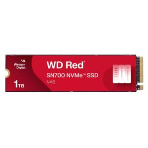 SSD WD RED SN700 1TB NAS NVME M.2 PCIe WDS100T1R0C PCIe 3.0 x4