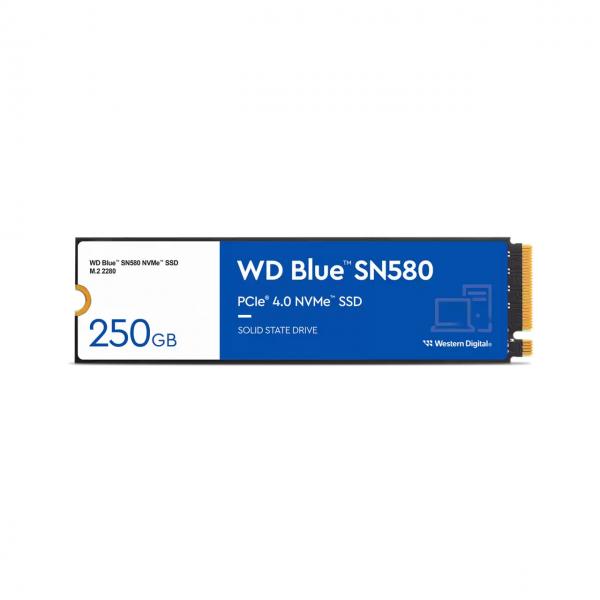 Blue SN580 2 TB, SSD blu /white, PCIe 4.0 x4, NVMe, M.2 2280