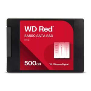 SSD WD RED SA500 500GB NAS Sata3 2,5 7mm WDS500G1R0A 3D NAND