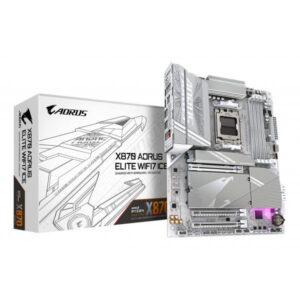 X870 AORUS ELITE WIFI7 ICE, Mainboardsilber