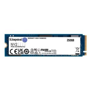SSD M.2 250GB 2280 NVME NV2 PCIE 4.0 R/W 3000/1300 MB/S 3D NAND