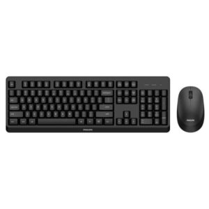 KIT PHILIPS SPT6307BL/34 TASTIERA (tasti alti) + MOUSE WIRELESS Nero