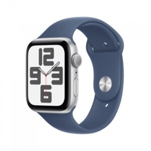 WATCH SE 44MM(2?GEN) ALLUMI/ARG GPS ALLUMINIO SPORT BAND DENIN M/L 2022