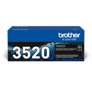 Brother tn-3520 toner 20.000 pag nero