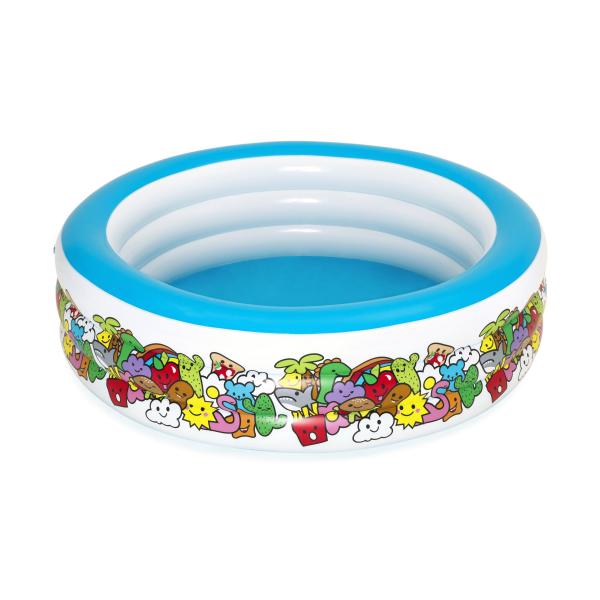 Bestway 51122 piscina tonda play pool 196 h 53
