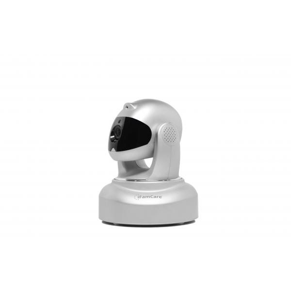 Ifamcare helmet home monitor wi-fi digitale 1080p full hd per iphone e android argento