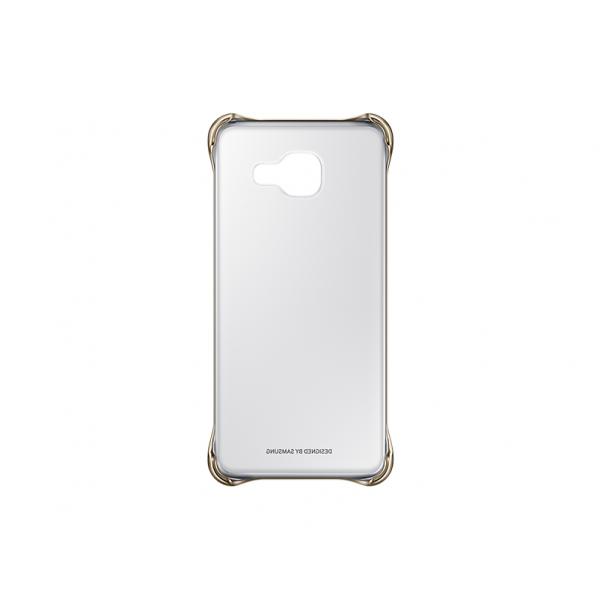 Custodia samsung ef-qa310cfegww galaxy a3 a310f 2016 clear cover originale gold
