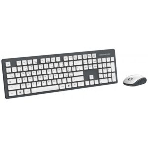 Tastiera + mouse mediacom nx959 wireless white grey