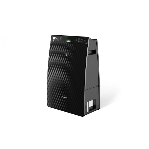 Sharp purificatore 27 w con funzione umidificatore ionizzatore filtro hepa nero