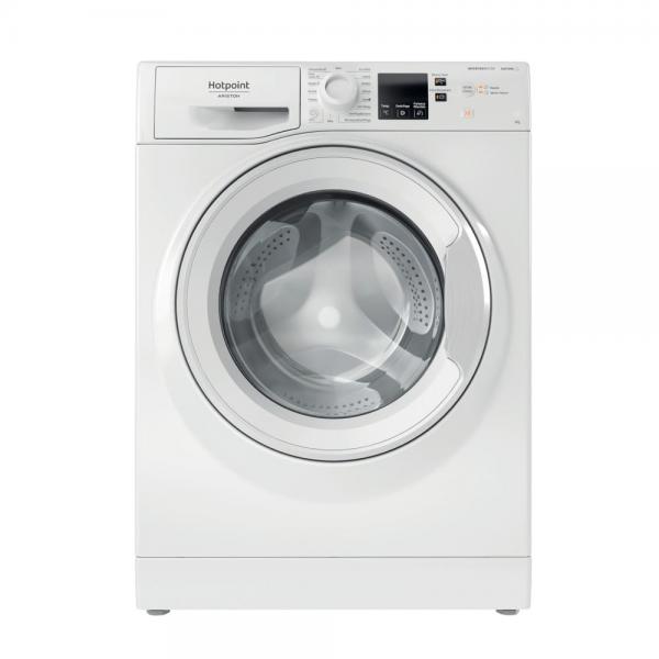 Hotpoint nfr428w it lavatrice caricamento frontale vapore igienizzante antimacchia partenza ritardata capacita` di carico 8kg classe energetica c centrifuga 1200 giri-min motore inverter bianco