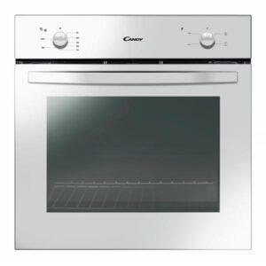 Candy fcs201w-e forno elettrico da incasso capacita` 71 litri classe energetica a 4 funzioni due manopole 60 cm bianco