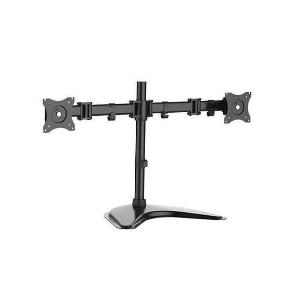 Link lkbr08 braccio supporto da tavolo con base per 2 monitor 13-27`` fino a 8kg a 3 snodi