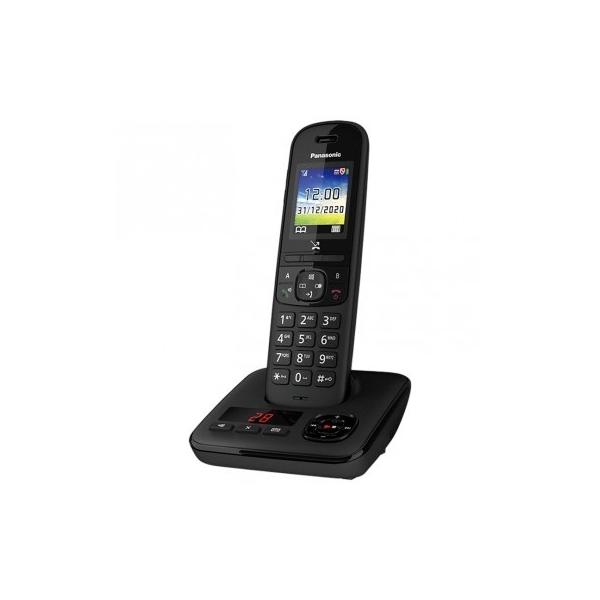 Panasonic kx-tgh720jtb cordless dect gap con segreteria vivavoce display a colori black