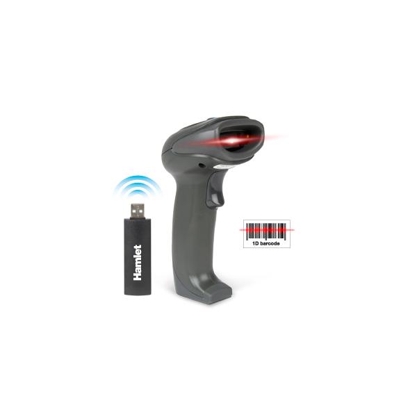 Hamlet hbcs1d10w scanner per codici a barre palmare 300 scan-sec con decodifica bluetooth