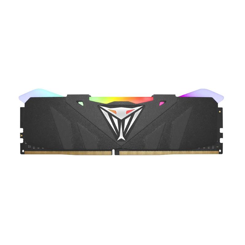 Patriot viper steel rgb kit memoria ram 2x8gb totali 16gb 3.200mhz tecnologia ddr4 tipologia dimm black