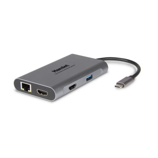 Hamlet docking station usb-c pd400h 85w
