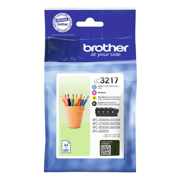 Brother kit 4 cartucce colore per mfc-j5330dw 5730dw