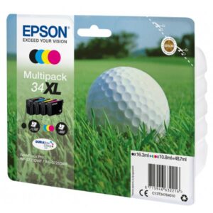 Epson multipack pallina golf 34xl k-cmy