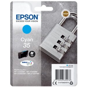Epson cartuccia ink lucchetto 35 ciano