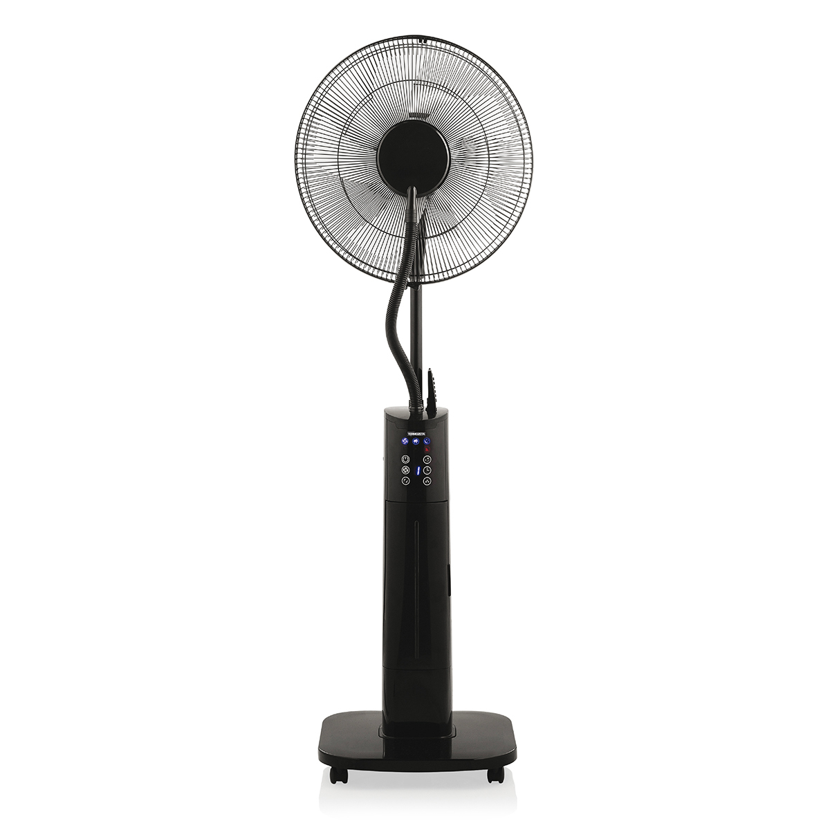 Termozeta airzeta vapor ventilatore a piantana con nebulizzatore serbatoio 2lt potenza 55w con telecomando colore nero
