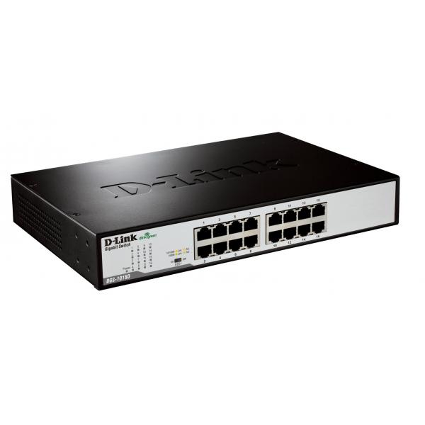 D-link switch 16 porte lan gigabit desktop