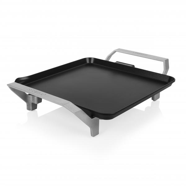 Princess table chef premium compact piastra antiaderente elettrica 1500w 28x28 cm termostato regolabile nero