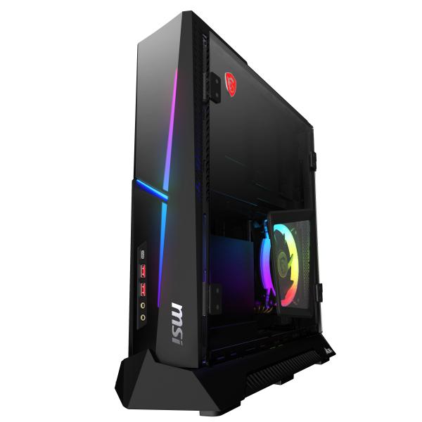 Msi black meg trident x 12vtf-203it pc desktop, processore intel core i7-12700kf, ram 32gb, hd 2tb hdd 2tb ssd, windows 11