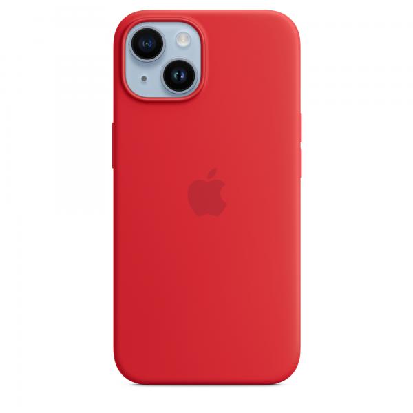 Apple custodia magsafe inÂ silicone per iphoneÂ 14 (product)red